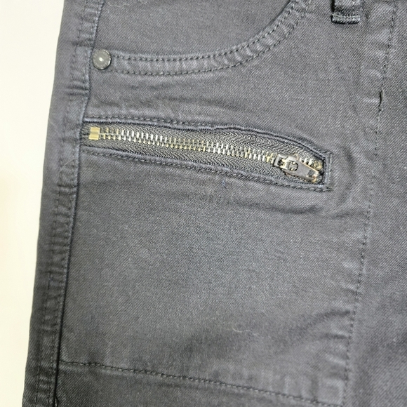 Sanctuary "Ace Utility" Black Skinny Mid/Hi Rise Stretch Womens Jeans Size 28 - Picture 5 of 12